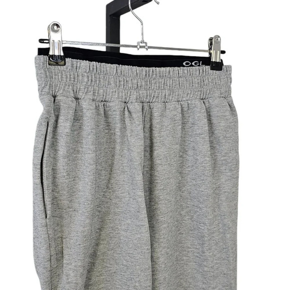 OGL Womens Double Waistband Sweatpants Size Small Grey High Rise Jogger - Picture 5 of 9